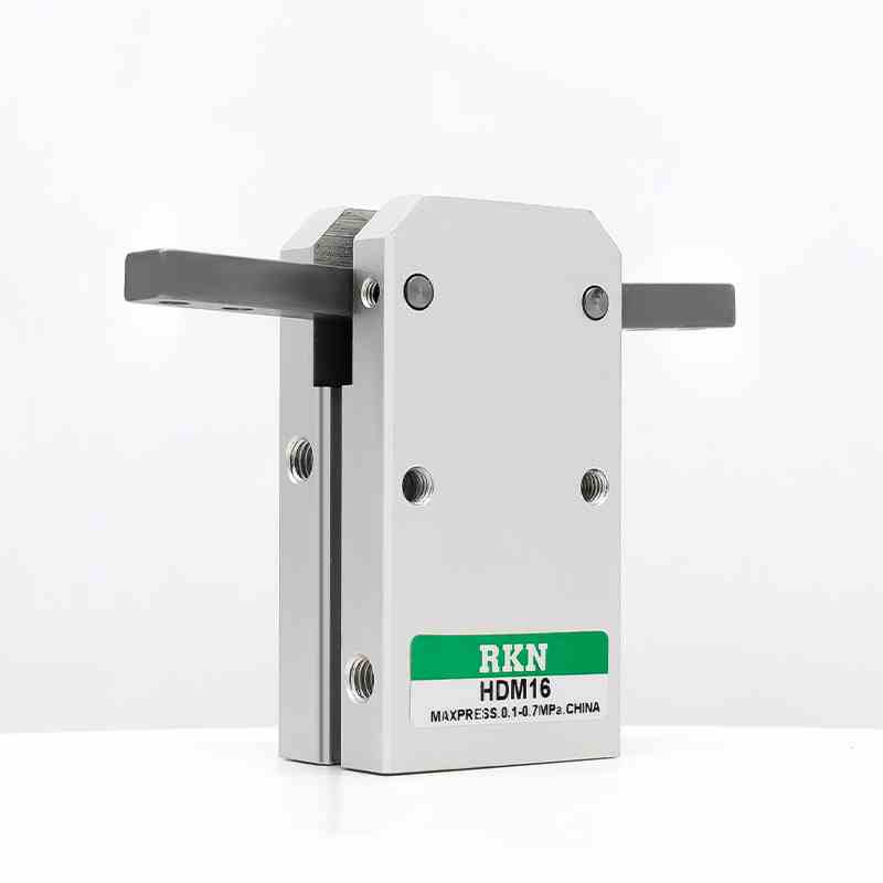 气立可型HDM16 HDM20 25 32 加长 气动手指气缸 180度机械夹爪10