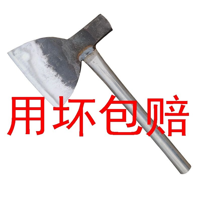 专业砍骨头锰钢手工锻打斧头砍斧劈柴伐木斧子家用铁把野营手斧