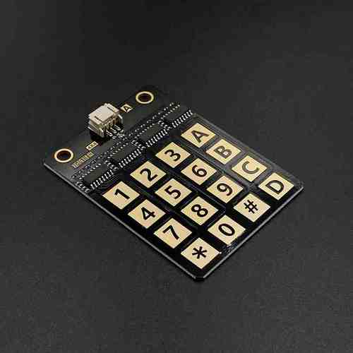 4X4矩阵键盘 电容式触摸按键开关模块 AD型兼容