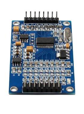 ADS1256 24位8通道ADC AD模块 高精度ADC 采集 数据采集卡XD-86