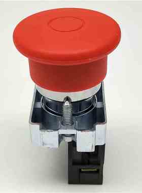 自锁22mm圆形孔径XB2-BT42C拉出复位推拉式蘑菇头急停按钮开关
