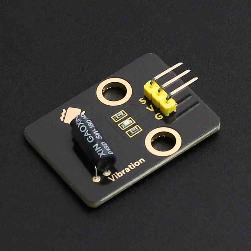震动传感器振动倾斜开关感应模块 兼容电子积木