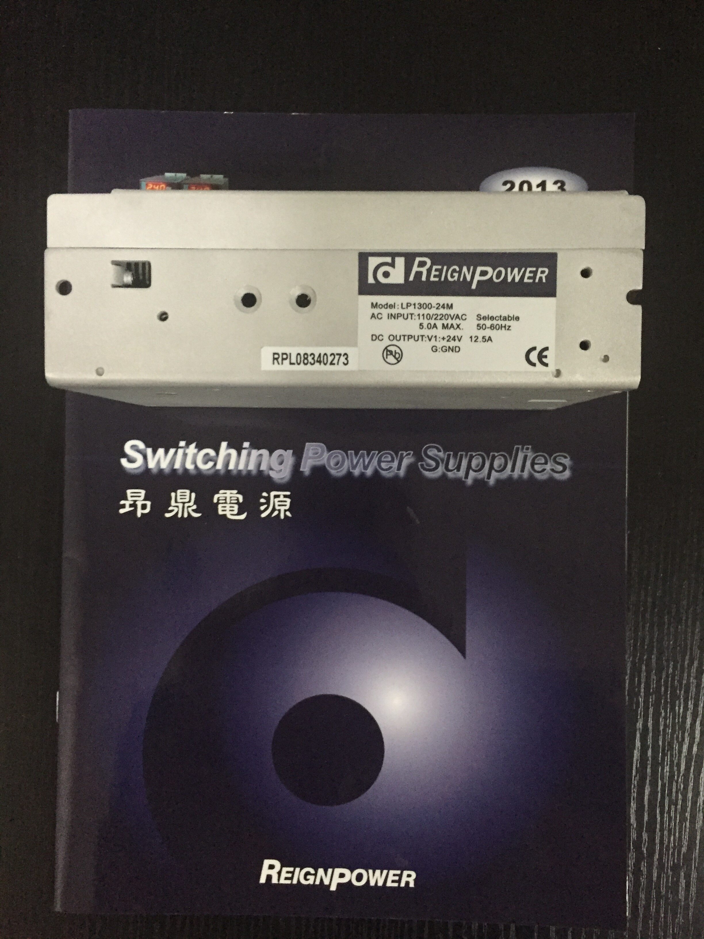 LP1300-24M 原装正品台湾昂鼎开关电源功率300W 输出24V12.5A