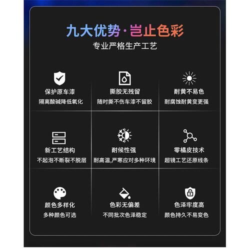 PET电光金属汽车改色膜OEM定制车衣膜白包汽车贴纸工厂直销 价