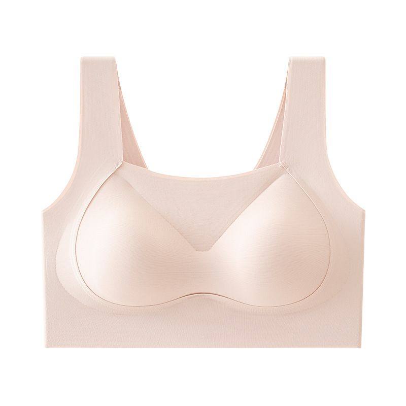 冰丝无痕内衣女聚拢小胸加厚显大收副乳防走光背心式运动美背文胸,女士内衣/男士内衣/家居服,少女文胸,淘宝优惠券,粉丝福利购,淘宝优惠卷