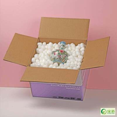 EPE快递防震缓冲泡沫粒长3cm白色包装泡泡粒填充物珍珠棉打包颗粒