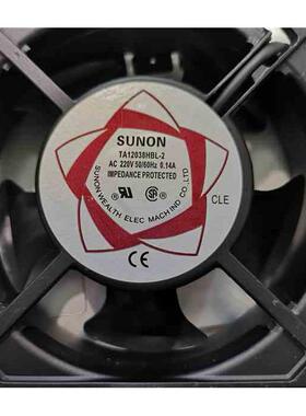 TA12038HBL-2 双滚珠轴承轴流风机 220V0.14A 120*120