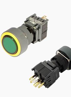 方形自复自锁带灯按钮 WZJH M16-221 222 281 282 321322 381 382