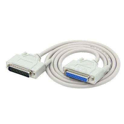 DB25打印线  25针母对25针公 并口挡板线