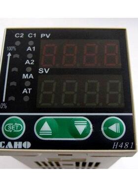 台湾宣荣温控仪表 CAHO H481 DC24V RELAY SSR 4-20MA 电子温控器