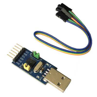 CH341T二合一模块 USB转I2C IIC UART USB转TTL 单片机串口下载器