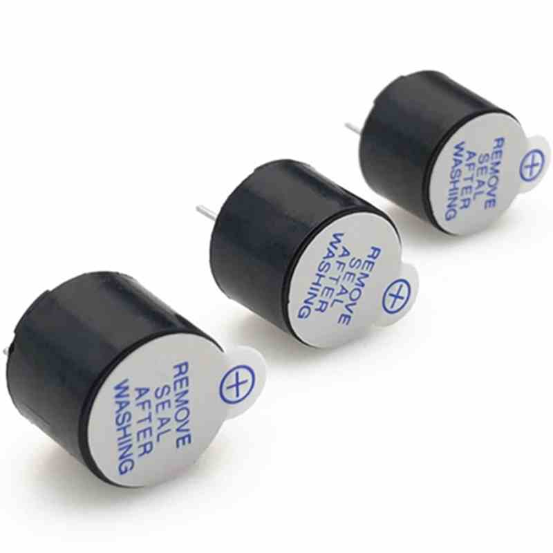 直流24V插件有源蜂鸣器小喇叭耐高温电磁式一体长鸣声微型报警器5