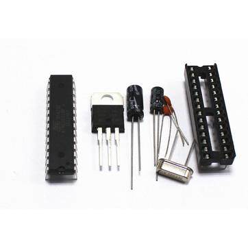 ATMEGA328P-PU　IC座　16M晶振　LM7805 套件