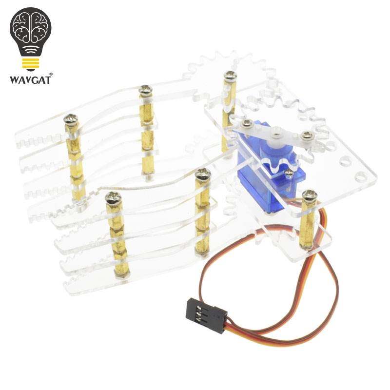 舵机机械爪 9克舵机亚克力机械手 51号机器人 对称抓取器 夹持器,乐器/吉他/钢琴/配件,其它民族乐器,淘宝优惠券,粉丝福利购,淘宝优惠卷