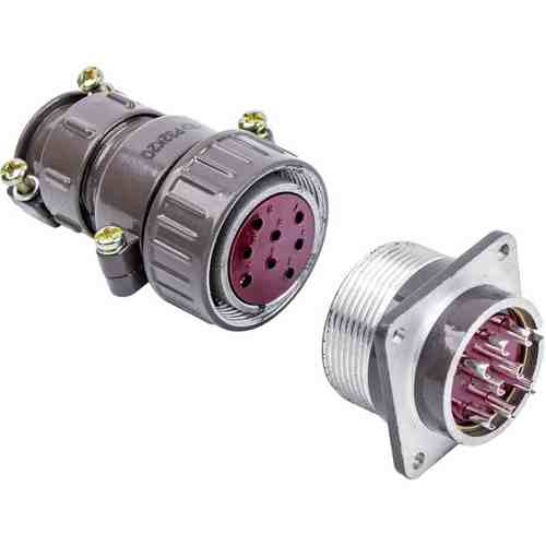 P32型航空插头P32-8芯(P32K2Q) 10芯 圆形连接器 航空插件 插头