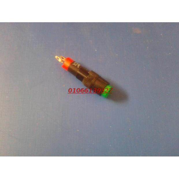 指示灯 开孔直径8mm 220V 6.3V 12V 24V 红黄绿