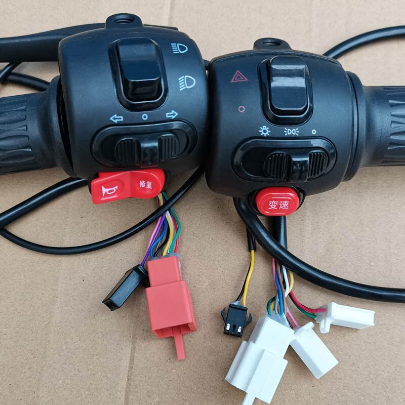 爆款金箭电动车原厂配件电瓶踏板车转把油门手柄总成开关修复双闪