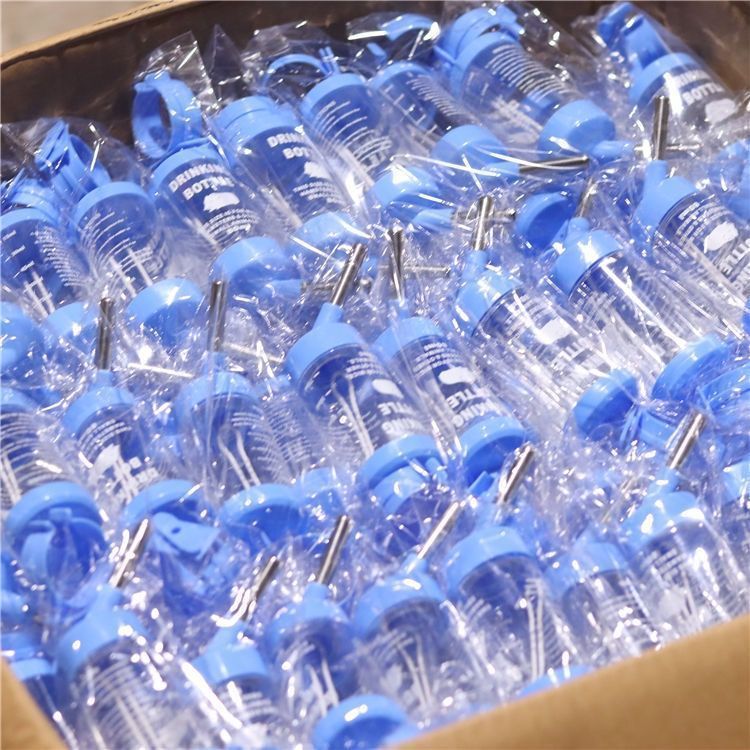 兔子仓鼠龙猫荷兰猪滚珠水壶自动饮水器金丝熊喂喝水用品