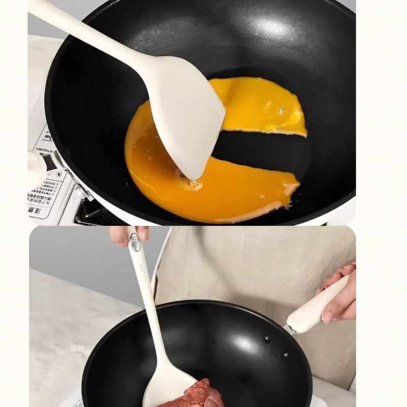 食品级铂金硅胶炒菜锅铲德国耐高温家用不粘锅专用厨房厨具铲子