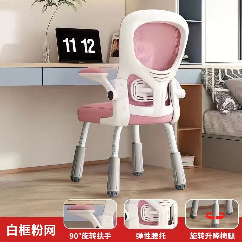 中小学生写字椅靠背电脑椅学习书桌椅子家用可调节升降儿童学习椅