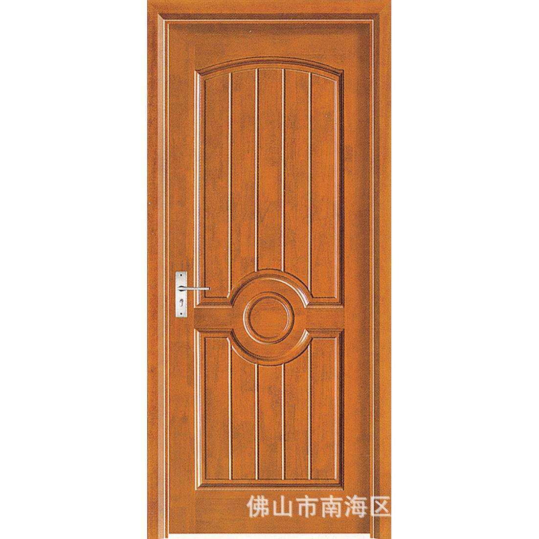 原木门简约实木烤漆门欧式入户门卧室门卫生间门厨房门木门