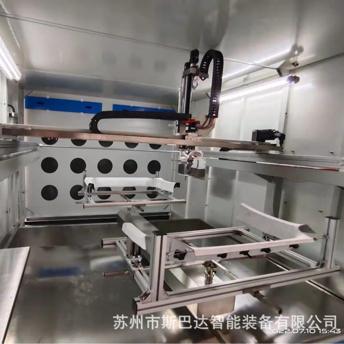现货5轴自动喷涂喷漆线设备