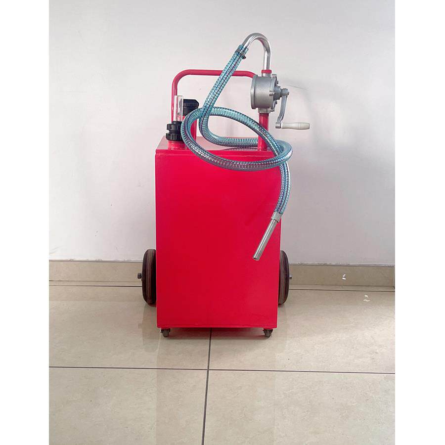 30GAL/35GALL塑料积油器移动式塑料接油废油接油桶接油器盛油桶