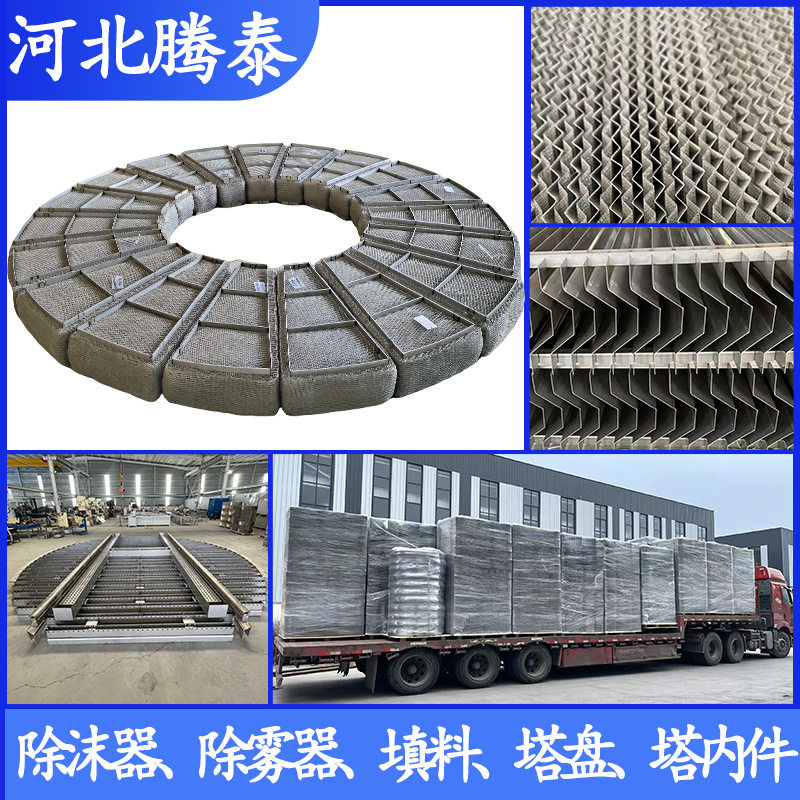 不锈钢丝网除沫器 环形丝网除沫器 气液分离丝网除雾器捕沫器厂家