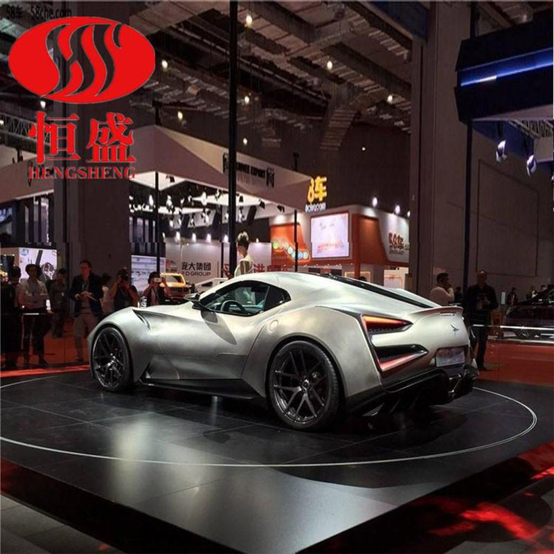 汽车转盘展厅旋转展示台电动转地台车库调头旋转台工业展览旋转台