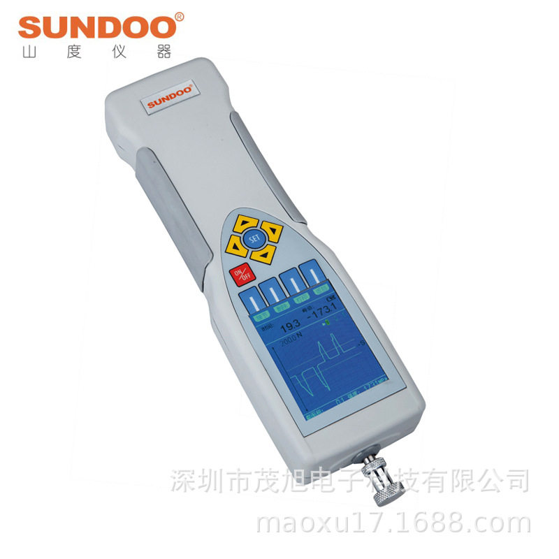 Sundoo/山度【SP-50】图显式推拉力计(50N) 过程曲线显示 测力计