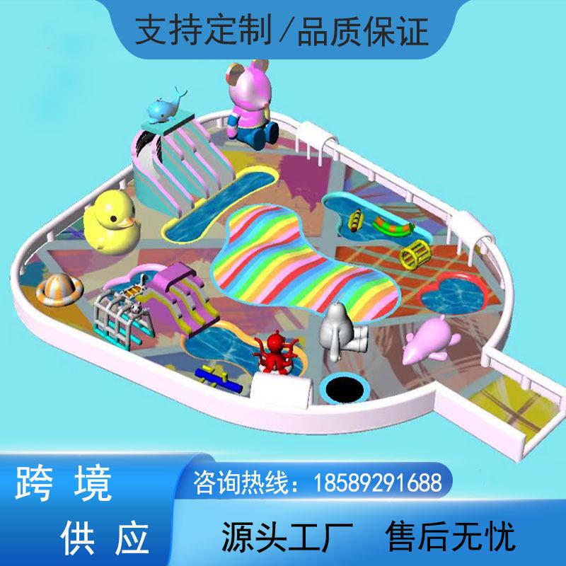 大型水上游乐设备儿童充气水上乐园户外新款充气城堡工厂直销