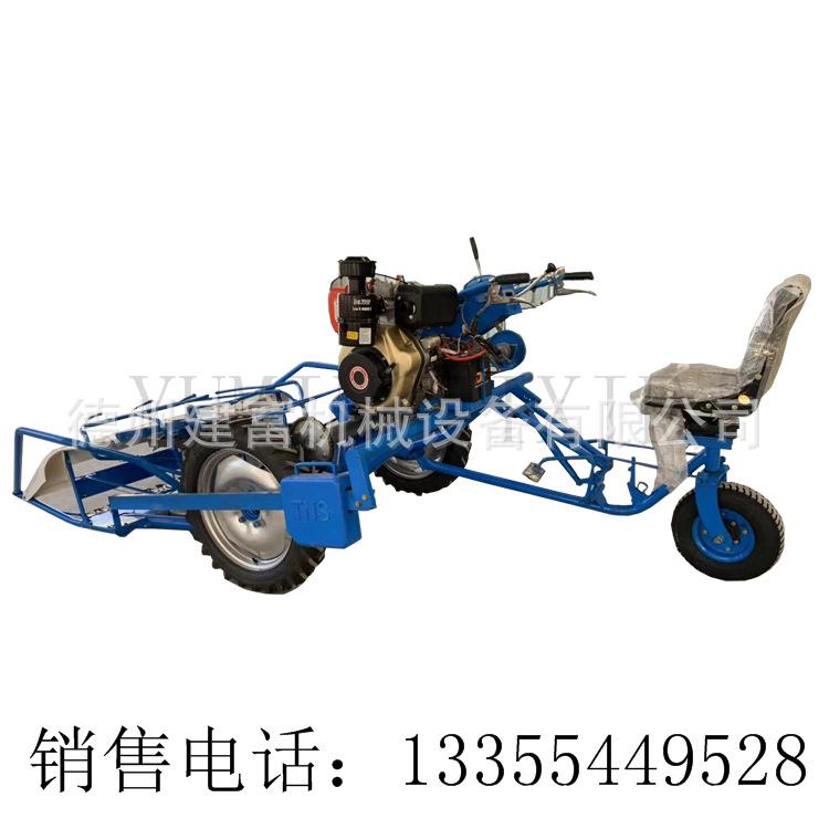 三轮柴油自走式芦苇割捆机稻麦燕麦蒲草收割打捆一体机出口品质