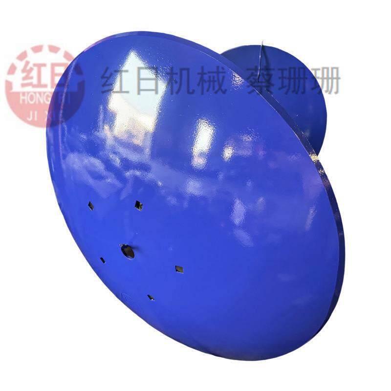 管子犁片26*6锰钢热处理犁片出口东南亚圆盘犁片锰钢缺口耙片