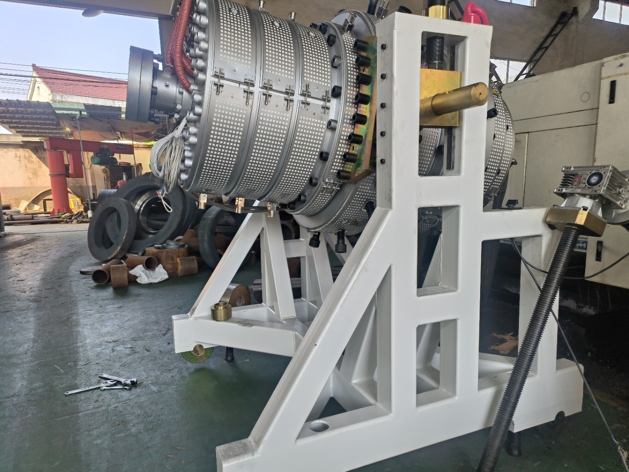 生产塑料管材挤出模具，PE模具，PVC模具, PPR, 模具，定径套