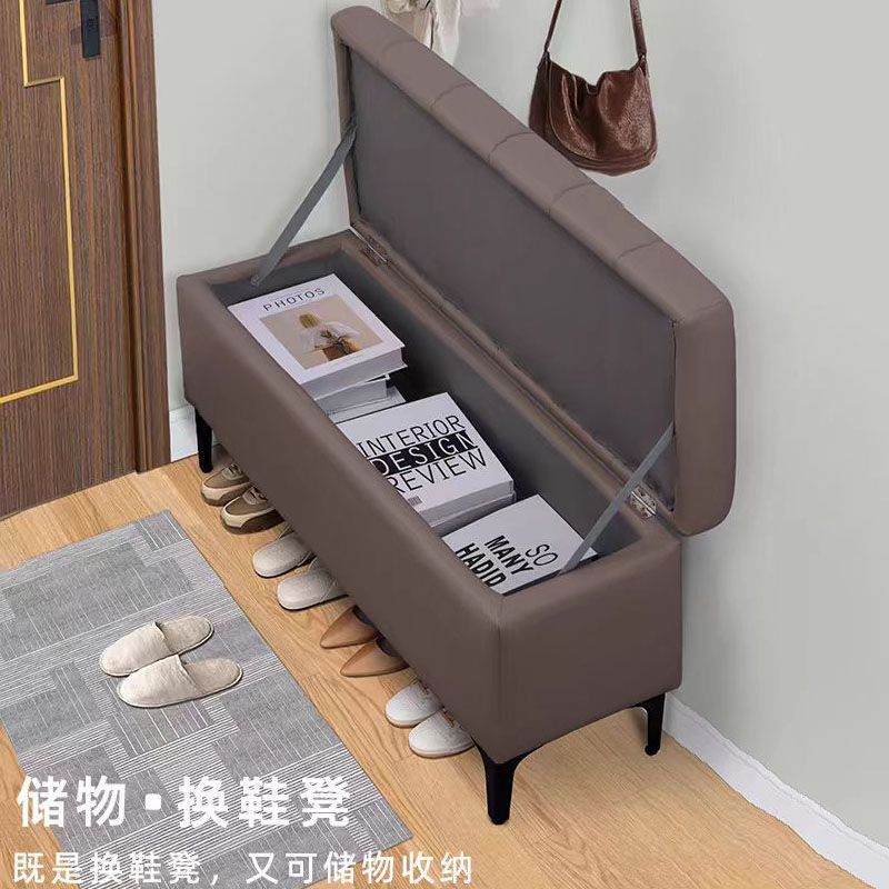 入门家用可坐储物小户型换鞋凳30cm宽极窄玄关长条收纳定 制版木
