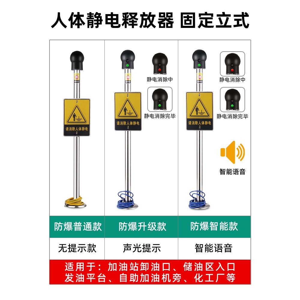 专票人车一体本安人体静电接地器