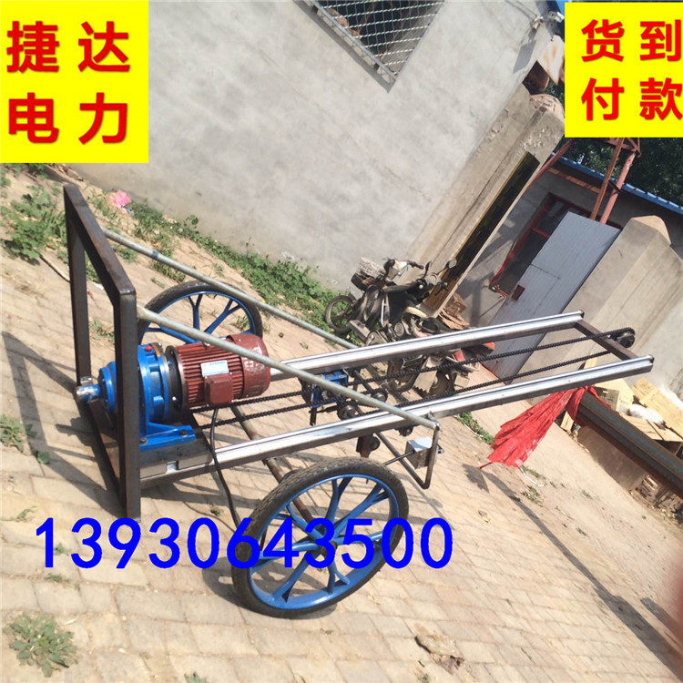 地基打桩机 建筑工地地基打桩机 小型太阳能光伏打桩机