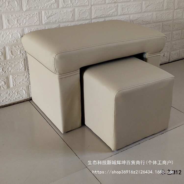 美甲子母凳美睫纹绣凳足浴小型沙发梳妆换鞋凳美足美容院组合单人