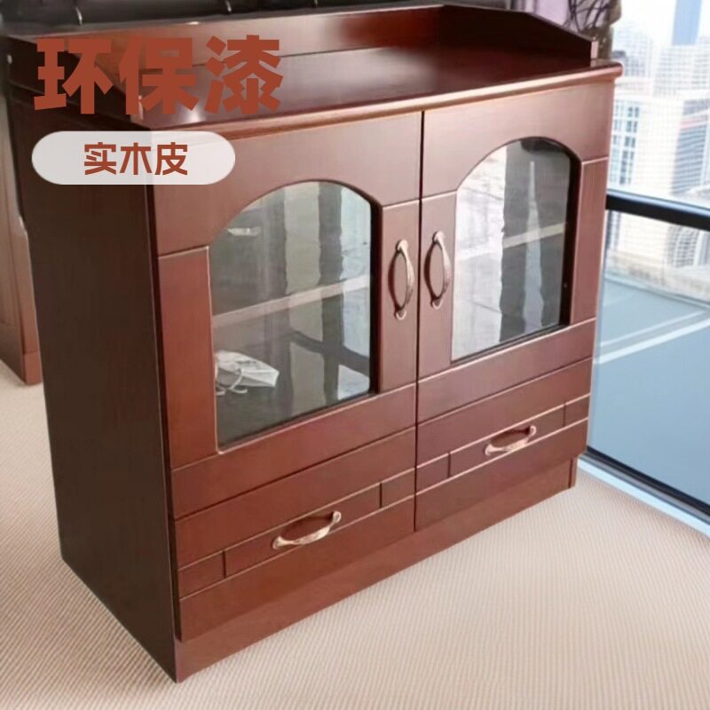 简约现代防水油漆茶水柜