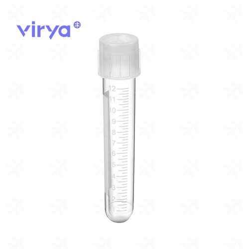 Virya12mL摇菌管17x100mm 聚丙烯材质 散装灭菌耐高温3171216