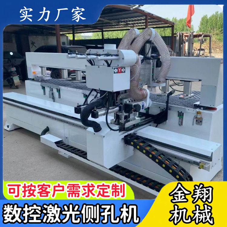 厂家直发全自动门墙柜开料机板式家具生产线橱柜木门数控侧孔机