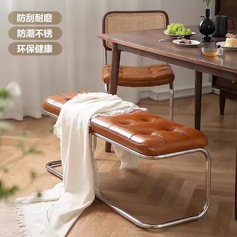 换鞋凳门口极窄换鞋凳入户软包玄关床头卧室房卧室鞋架长条鞋凳子
