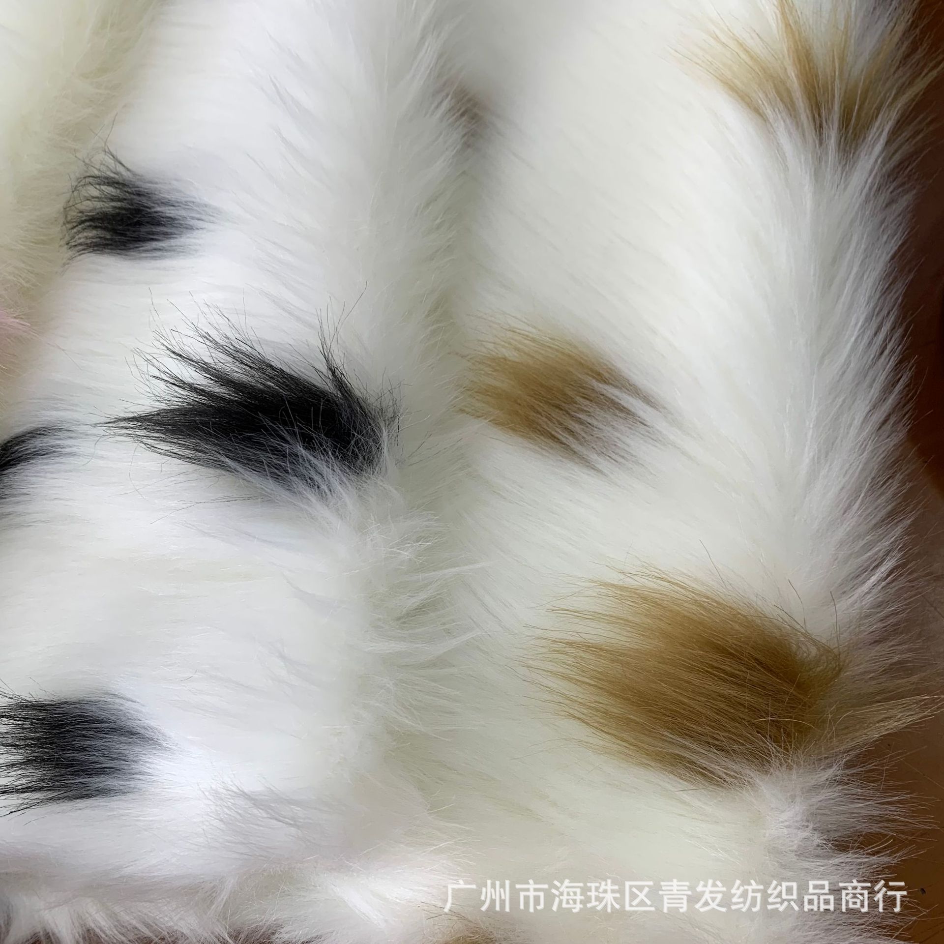 韩版潮流新版狐狸毛 提花点子长毛 飘逸 灵动 时尚面料