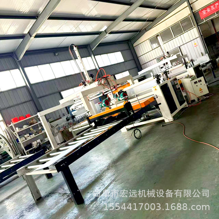 离型纸双面胶贴合机 eva泡棉植绒布自动覆膜机 发热垫皮革贴纸机