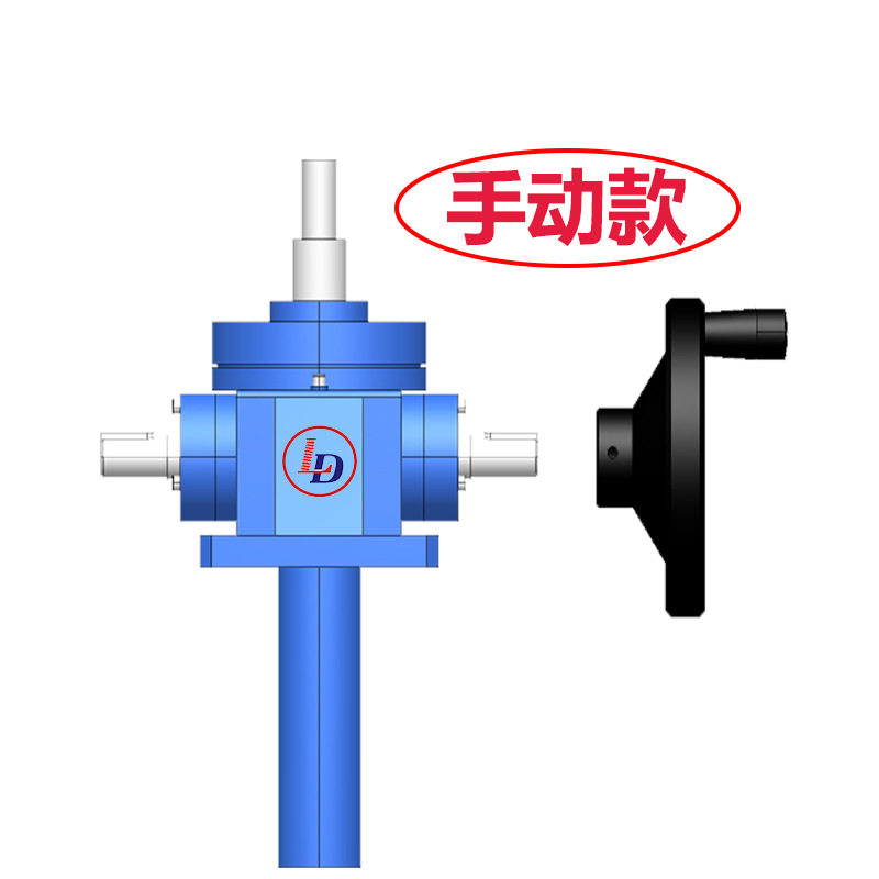 手动不锈钢丝杠升降机自锁微调