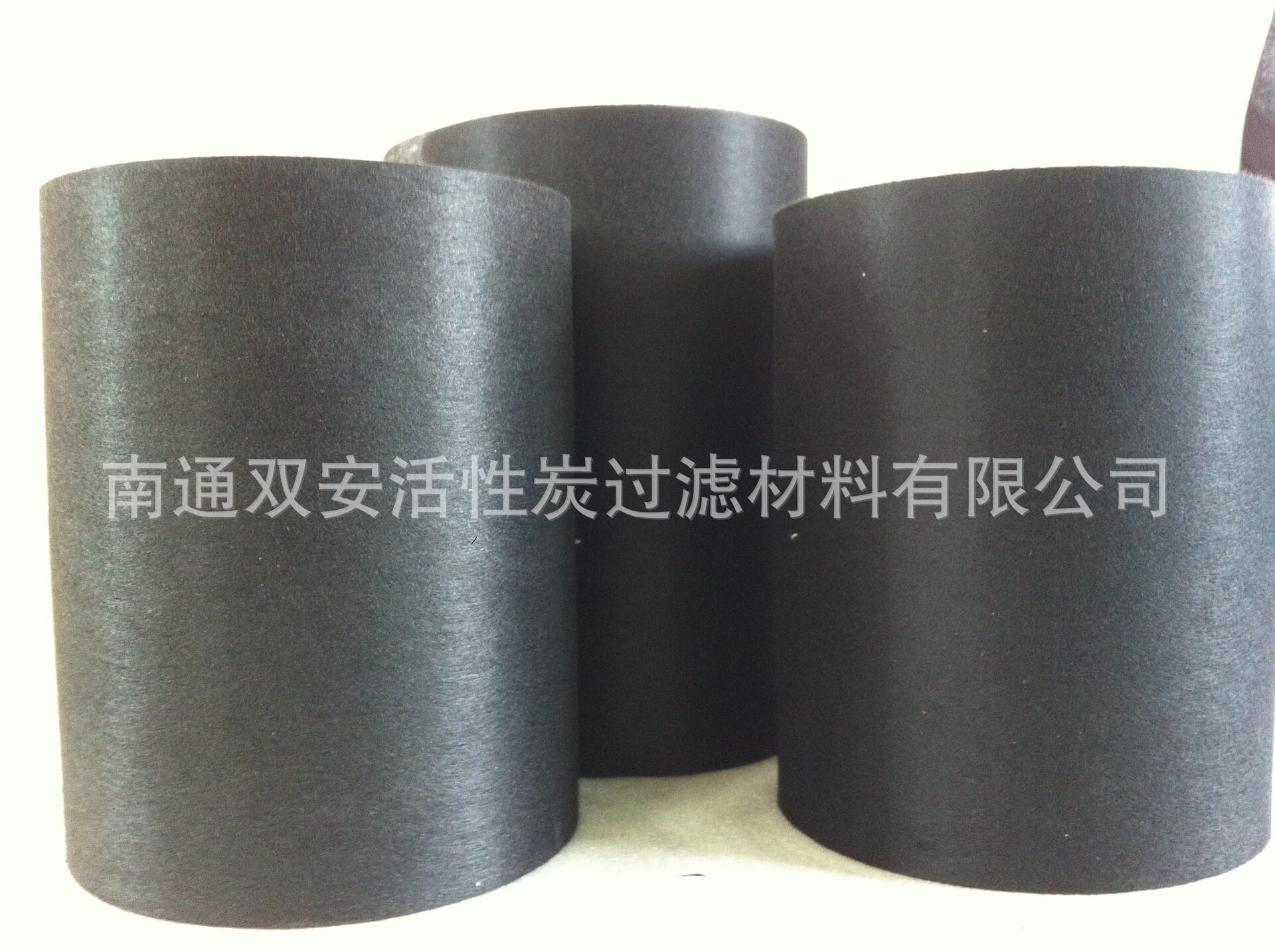 活性炭无纺布黑色浸渍无纺布32g-80g口罩用炭布