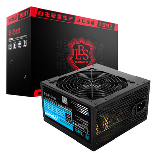 机显卡供电超静音 原装 劲强400W500W600W650W额定大水牛电源台式