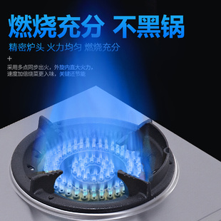 低压压煲仔炉商用砂锅灶液化气4头3眼燃气二三四孔多头猛火煤气