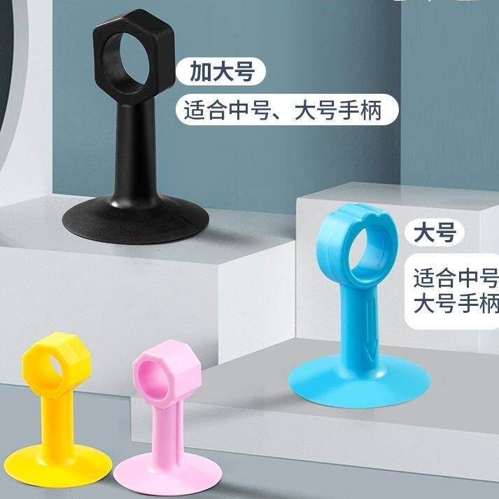 硅胶门阻墙吸盘免打孔门把手防撞卫生间静音缓冲门吸贴