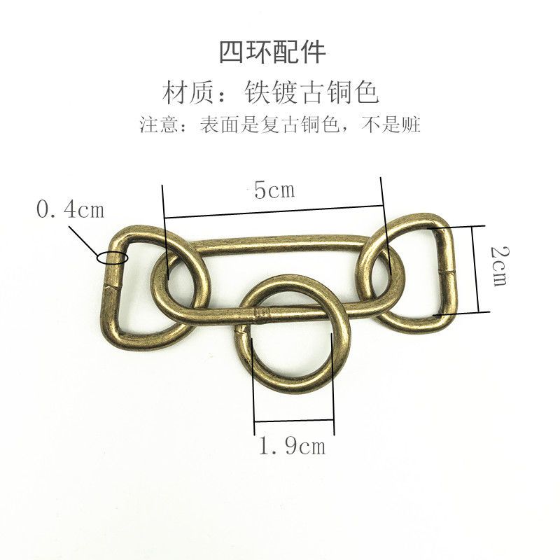 不锈钢三角收缩链训犬脖圈P字链自制宠物项圈配件狗狗脖套环链子